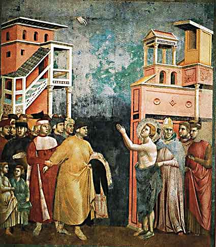 O Papa reconheceu que era o próprio Deus quem inspirou São Francisco de Assis a viver radicalmente o Evangelho. Assim, o autorizou a pregar o Evangelho nas igrejas e fora delas.-Domínio Público/Wikimédia Commons
