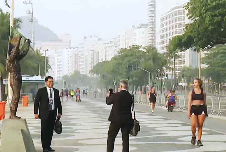 Alguns desses líderes e seus familiares aproveitaram para desfrutar de cartões-postais e espaços muito presentes no dia a dia dos cariocas. O Flipar mostra alguns dos governantes que aproveitaram a passagem pelo Rio para fazer “turismo” na cidade. 
