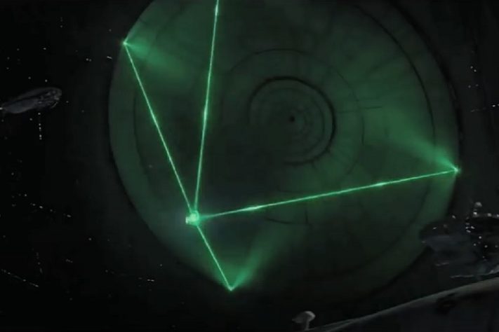 Cena de Star Wars - Estrela da Morte