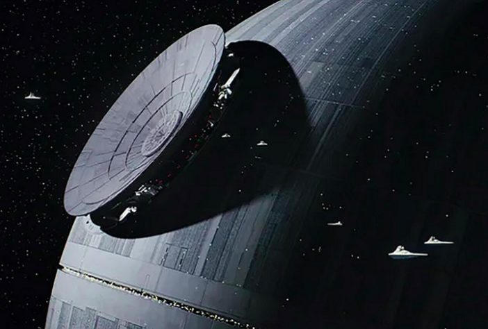 Cena de Star Wars - Estrela da Morte