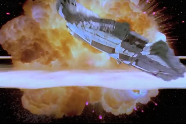 Cena de Star Wars - Estrela da Morte