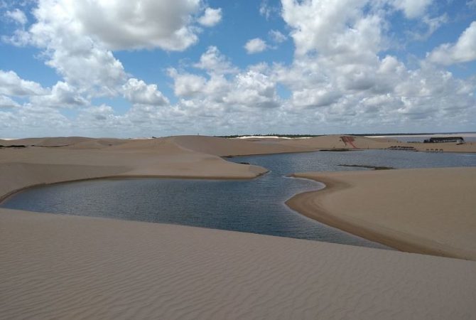 Movimento intenso de turistas pode afetar as famosas dunas de Jericoacoara