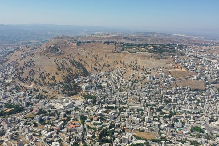 Monte Gerizim, Cisjordânia