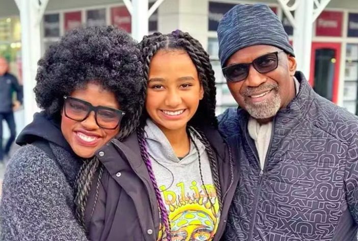 Viola Davis, filha e marido
