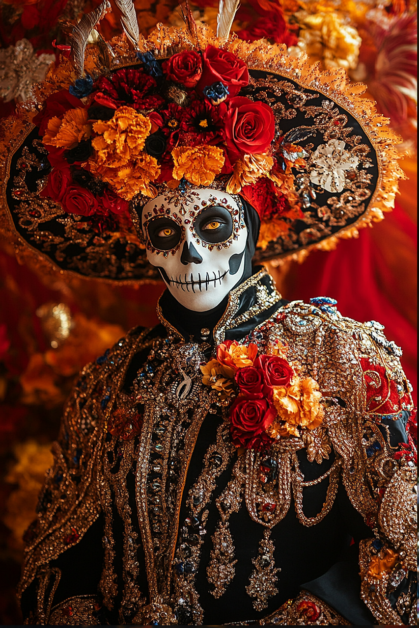  O Dia de Los Muertos- feriado nacional -  é a maior festa popular do México. Um Patrimônio Cultural Imaterial da Humanidade, título concedido em 2008 pela Unesco.
