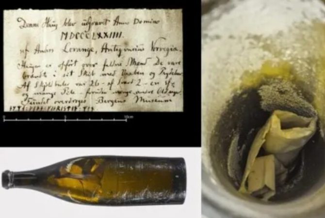 Arqueólogos encontram carta de amor dentro de garrafa num sítio viking