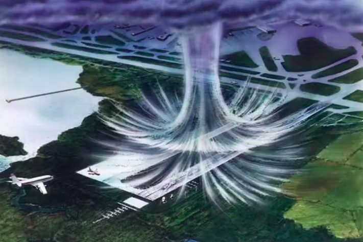 Microburst - microexplosão atmosférica 