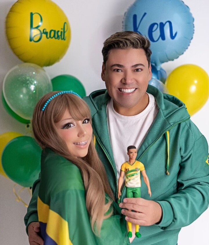 O colecionador revelou qual o Ken favorito de sua propriedade: 
