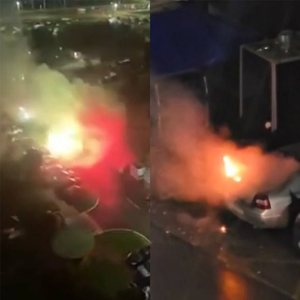 Instantes antes da explosão que provocou a morte do homem, outros estrondos foram ouvidos em um carro que estava no estacionamento do Anexo IV da Câmara dos Deputados. 