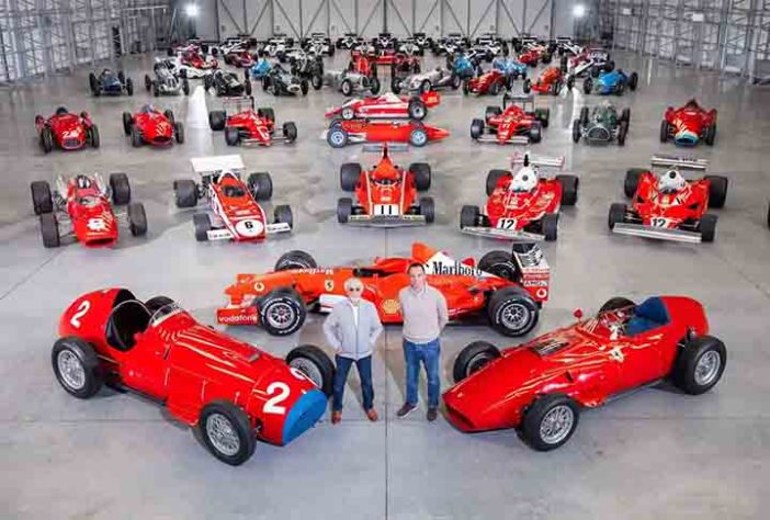 Ex-chefão da F1 coloca à venda coleção de carros 