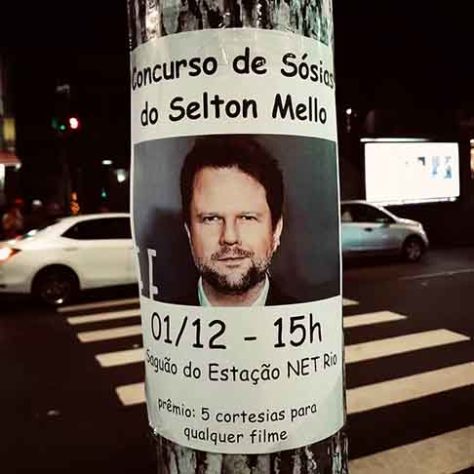 Concurso de sósias do Selton Mello - Reprodução GShow