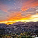 Nuvens do pôr do sol em Damasco , Damasco ( Síria ) - Abdulsalam Haykal /Wikimédia Commons