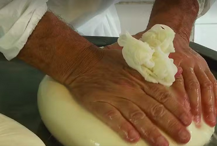 O produtor Delmar Luís de Macedo, por exemplo, produz cerca de 20 queijos por dia, sozinho, em um processo que leva quase um mês.