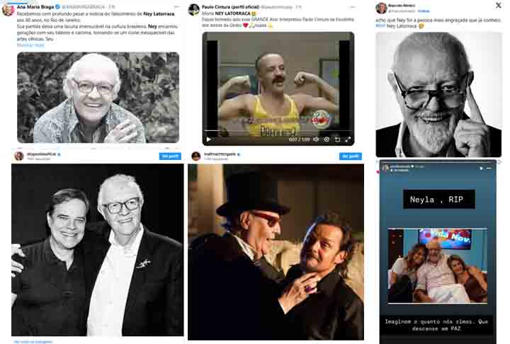No retorno à sua cidade natal, Ney Latorraca estudou na Escola de Arte Dramática e atuou em algumas peças locais. Em 1969, surgiu a primeira oportunidade na televisão, com 