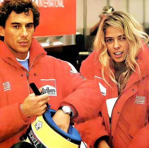 Ayrton Senna e Adriane Galisteu