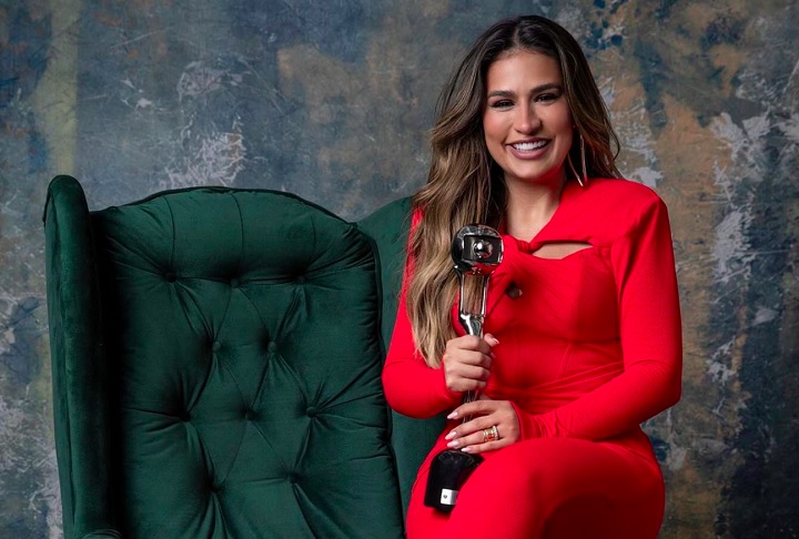 Em 2023, já havia levado o troféu na mesma categoria com a música “Erro Gostoso”. -divulgação/João Cotta/globo