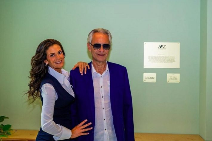 Andrea Bocelli e Veronica Berti