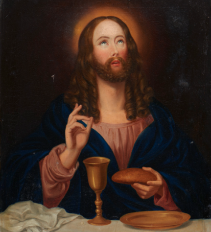 Cristo com pão e cálice