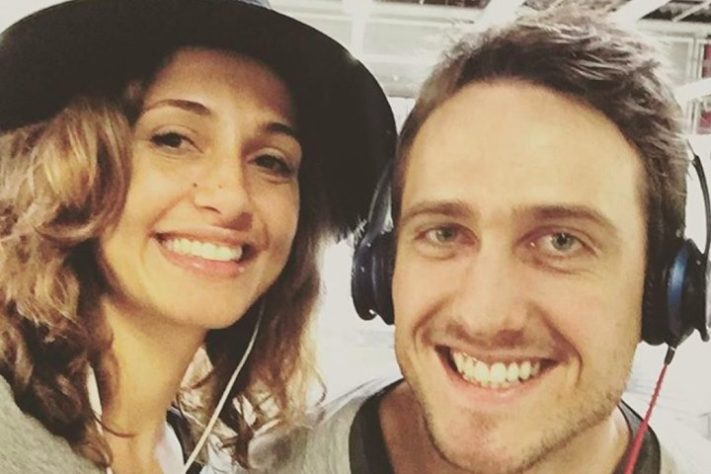 Igor Angelkortez e Camila Pitanga