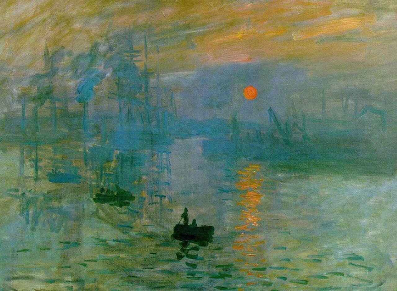 Essa obra, apresentada na primeira Exposição Impressionista em 1874, foi criticada por retratar mais a sensação de uma cena do que sua representação realista, e o termo 