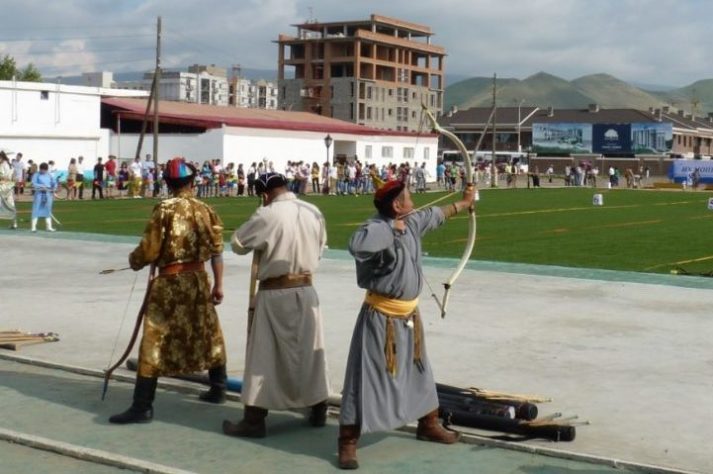 Competição de arco e flecha