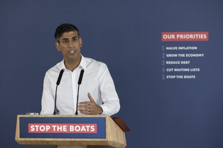Rishi Sunak, primeiro-ministro do Reino Unido