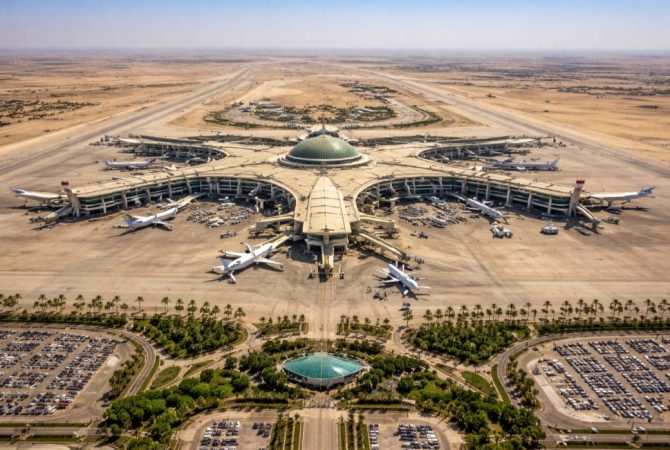 Gigantes da aviação: os maiores aeroportos do mundo em área e estrutura