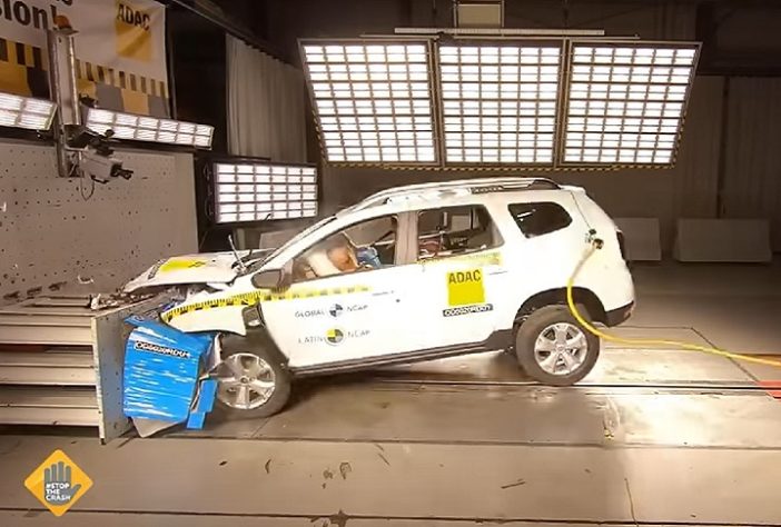 Teste de segurança Renault Duster