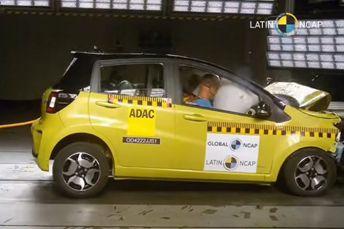 Teste de segurança Jac E-JS1