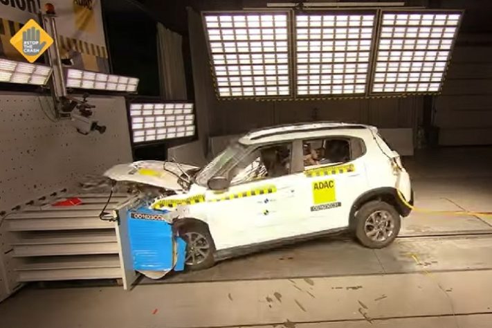 Teste de segurança Citroen C3