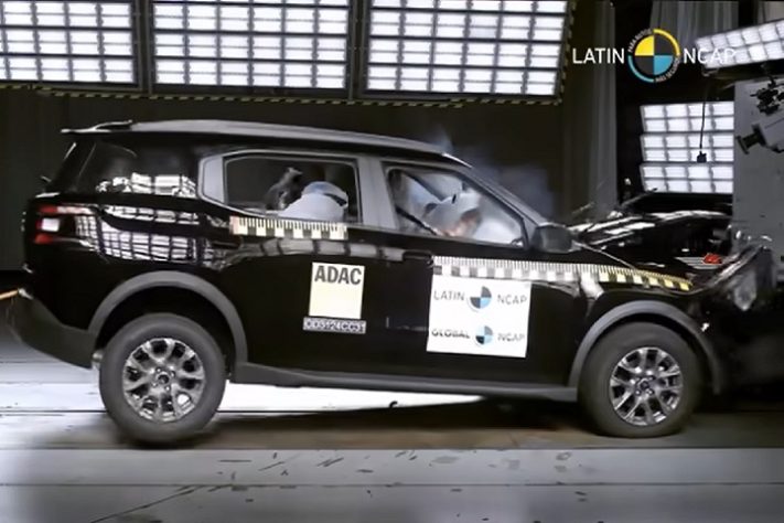 Teste de segurança Citroen C3 Aircross
