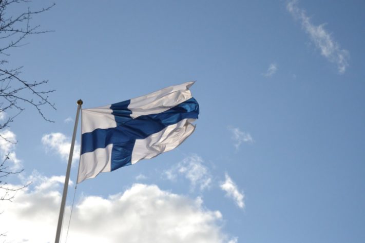bandeira Finlândia