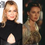 Montagem - Connie Nielsen surge belíssima em evento e web compara com versão 24 anos mais jovem