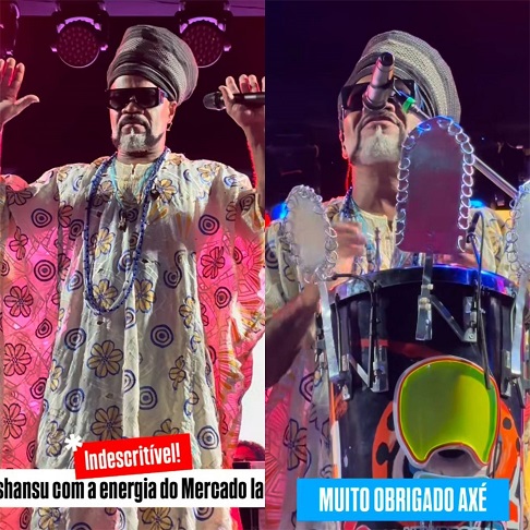 Depois de virar embaixador, Carlinhos Brown participa de homenagem aos 40 anos do Axé Music