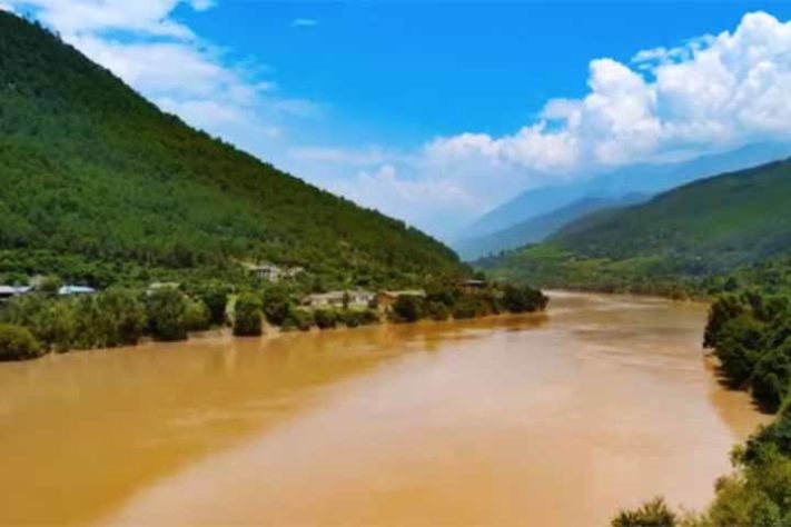 Rio Amarelo,  Huáng Hé, China - 