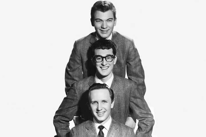 Ao lado dos Crickets, Buddy Holly gravou uma série de sucessos imortais, como 