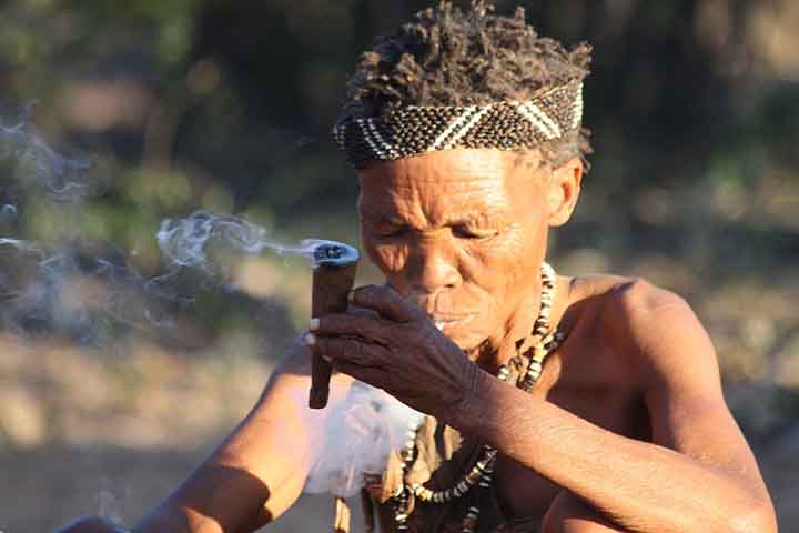 Também é comum em certas comunidades indígenas americanas e em algumas regiões africanas e asiáticas, onde o uso é associado a espiritualidade ou práticas culturais.
