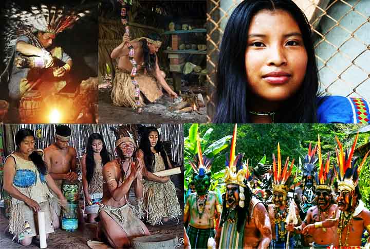 Costa Rica: Comunidades indÃ­genas, como Bribri e CabÃ©car, habitam territÃ³rios protegidos nas montanhas e florestas. Embora a populaÃ§Ã£o indÃ­gena seja pequena, suas tradiÃ§Ãµes espirituais e ecolÃ³gicas sÃ£o altamente valorizadas. HÃ¡ esforÃ§os para recuperar lÃ­nguas e culturas que sofreram com o processo de assimilaÃ§Ã£o.