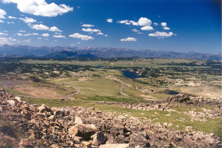 Planalto Beartooth, Wyoming
