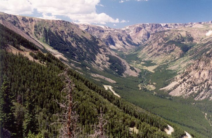 Planalto Beartooth, Wyoming