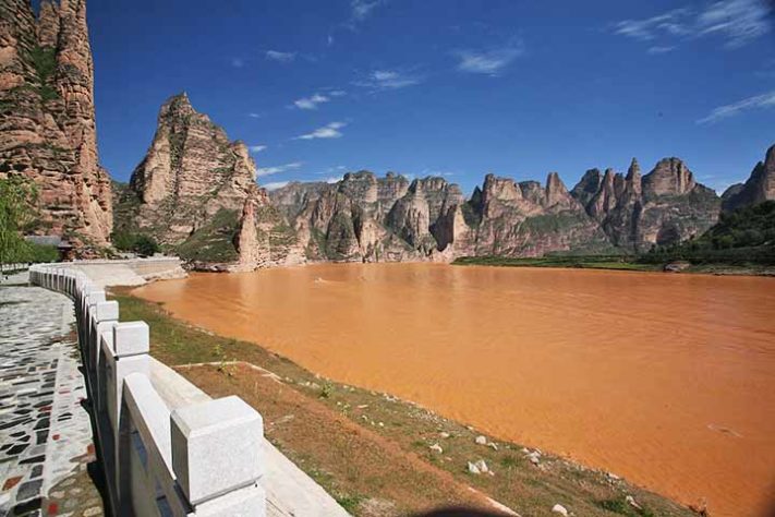 Rio Amarelo, Huáng Hé, China
