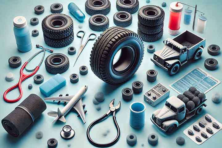 Durante o conflito, a borracha tornou-se crucial para veÃ­culos, aviÃµes e equipamentos mÃ©dicos. A demanda global consolidou o material como um recurso estratÃ©gico.
