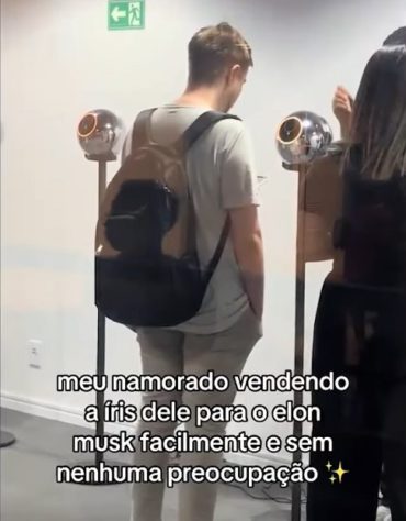 Brasileiros fazem fila para vender íris por R$ 700