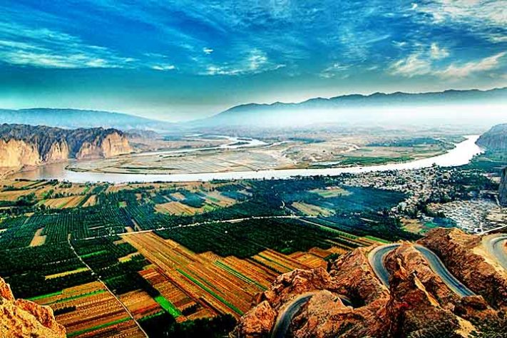 Rio Amarelo, Huáng Hé, China