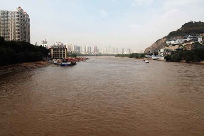 Rio Amarelo, Huáng Hé, China