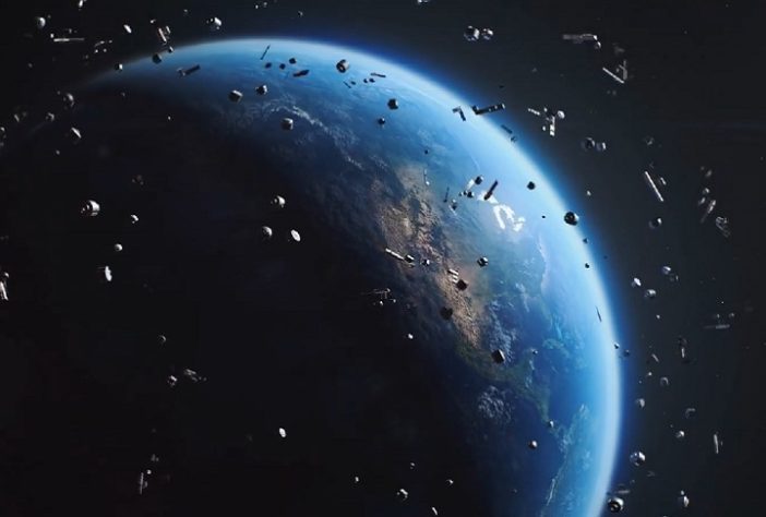 Terra - lixo espacial