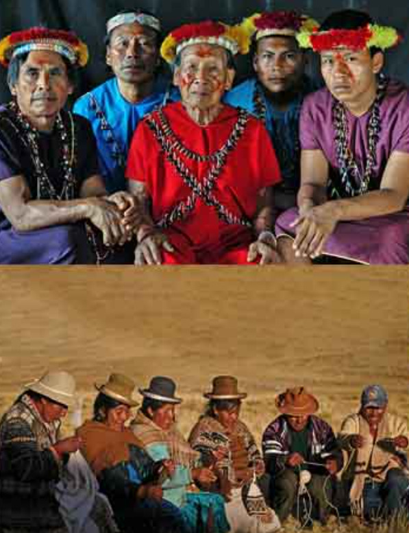 Peru: Abriga povos andinos, como Quechua e Aymara, e amazÃŽnicos, como AshÃ¡ninka e Shipibo. Muitos vivem em condiÃ§Ãµes vulnerÃ¡veis devido Ã  perda de territÃ³rios para indÃºstrias como a de mineraÃ§Ã£o. No entanto, as culturas indÃ­genas permanecem centrais para a identidade nacional.
