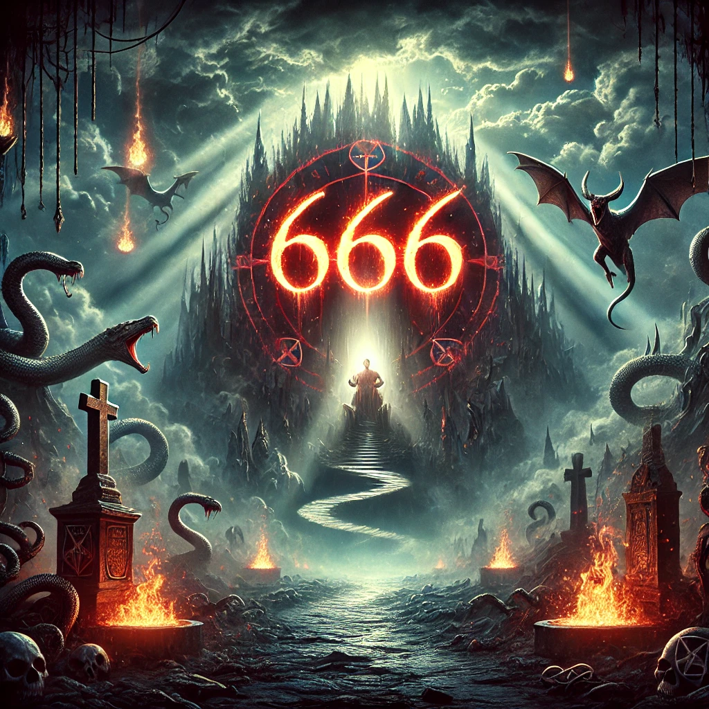 No contexto teológico, 666 tornou-se sinônimo de oposição a Deus, representando poderes ou figuras que desafiam os valores cristãos, sendo frequentemente associado ao anticristo ou entidades malignas.