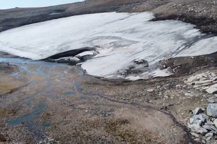 Derretimento de gelo revela floresta milenar em região montanhosa dos EUA