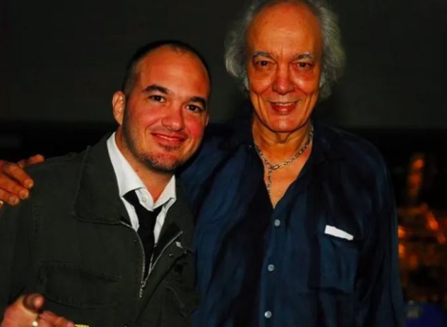 Erasmo Carlos e filho Alexandre Esteves